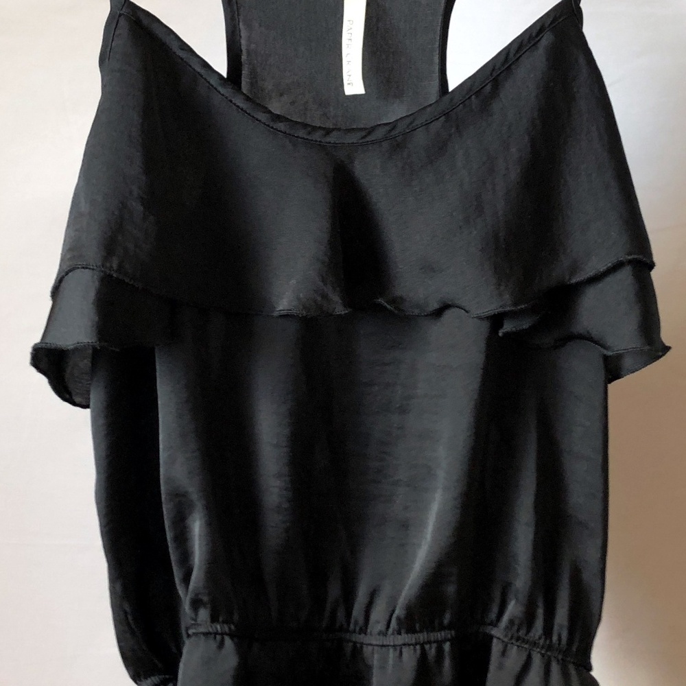 Paper Crane Ruffle Tank Size Medium - Picture 2 of 6